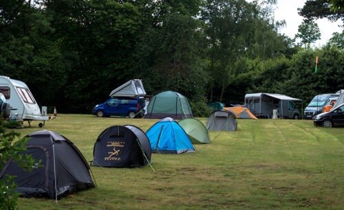 Naturist camping tents at the naturist foundation uk